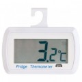 Digital fridge thermometer with safety zone indicator